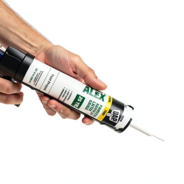 Acrylic Latex Caulk DAP White Tube Indoor Outdoor-6