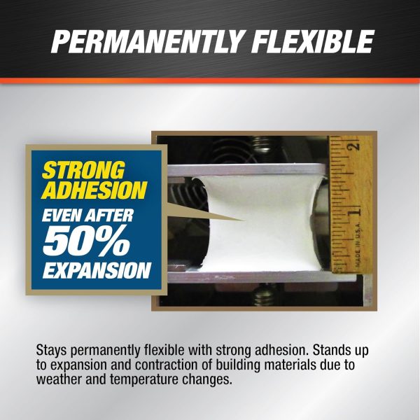 DAP Dynaflex 230 Brown Sealant Waterproof Paintable Latex-3