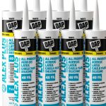 DAP ALEX PLUS Acrylic Latex Caulk Silicone Waterproof-0