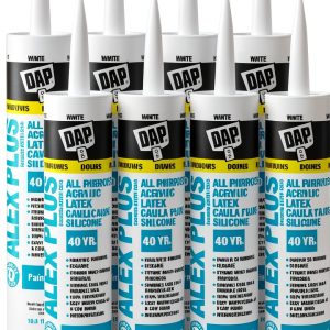 DAP ALEX PLUS Acrylic Latex Caulk Silicone Waterproof-0