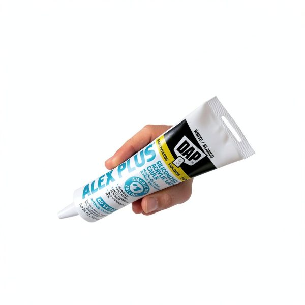 Alex Plus White Caulk Siliconized Acrylic Waterproof Seal-5