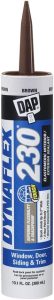 DAP Dynaflex 230 Brown Sealant Waterproof Paintable Latex-0