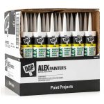 DAP White Acrylic Caulk 30‑Tube Paintable Low Odor-0