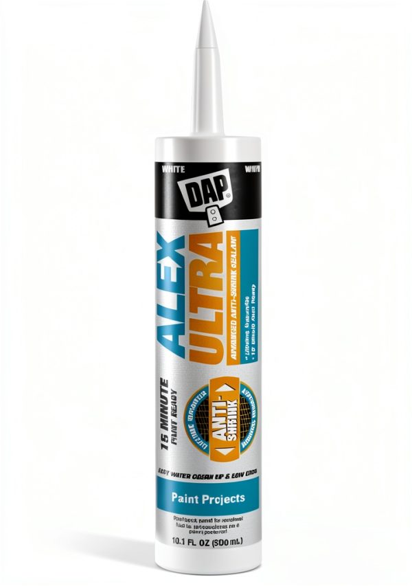 DAP Paintable Caulk Waterproof Seal Interior Exterior-0