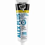 Alex Plus White Caulk Siliconized Acrylic Waterproof Seal-0