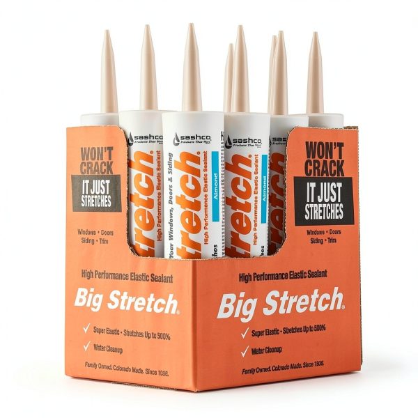 Sashco Big Stretch Caulk Flexible Acrylic Sealant Home-0