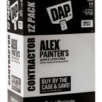 Acrylic Latex Caulk DAP White Tube Indoor Outdoor-0