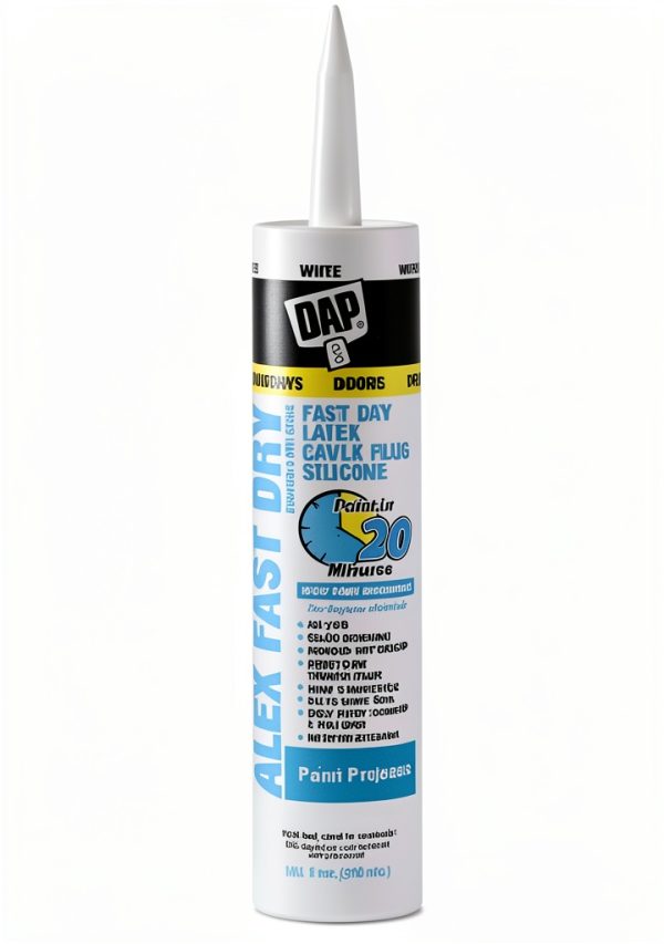 DAP Latex Caulk Waterproof Crack Resistant 12 Pack-0