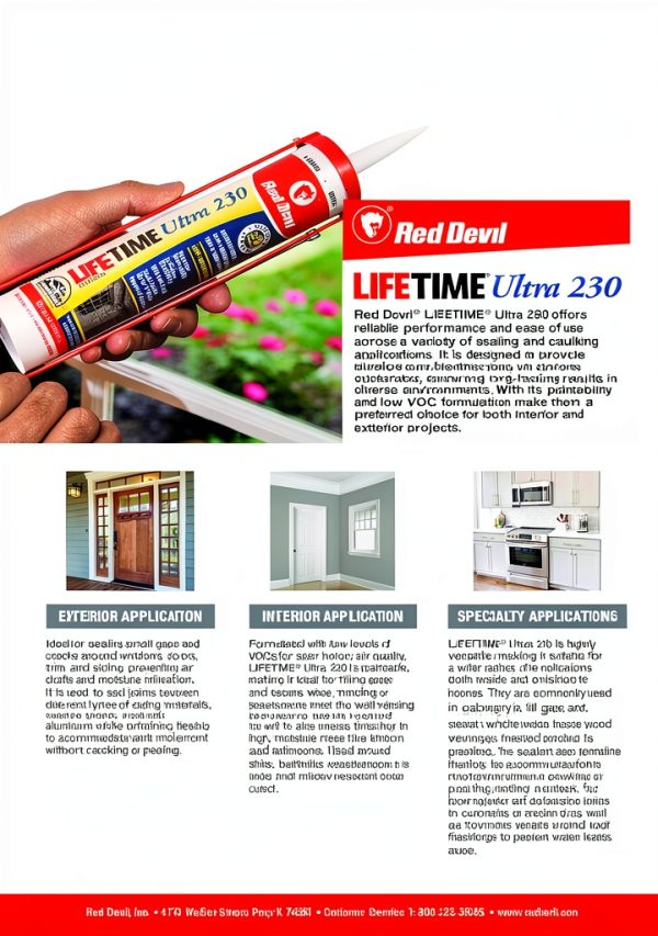 Red Devil Latex Caulk Paintable Flexible Interior Exterior-1