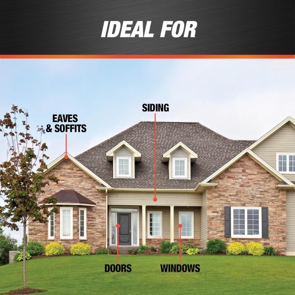 DAP Dynaflex 230 Brown Sealant Waterproof Paintable Latex-4