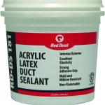 Red Devil Acrylic Latex Caulk Gray Metal Sealant 1/2 Gallon-0