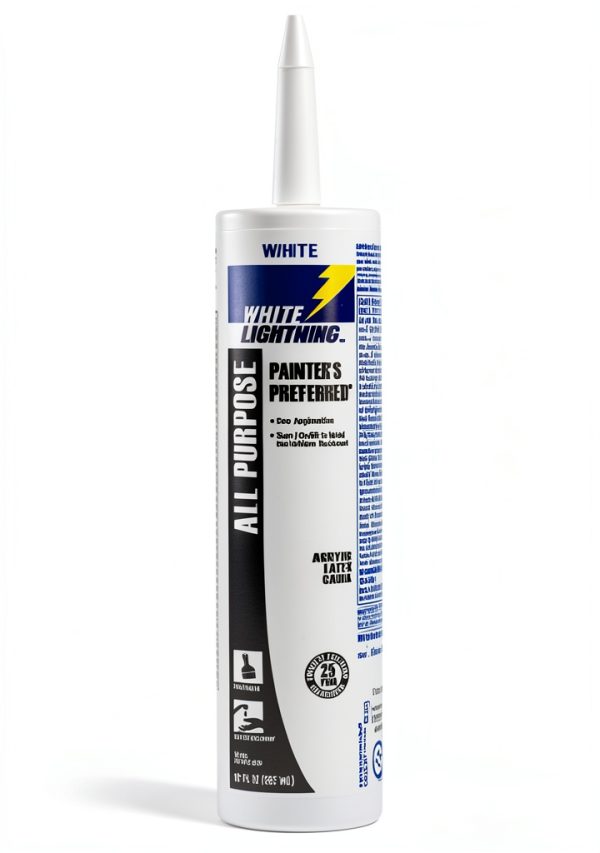 Acrylic Latex Caulk White Lightning Paintable-1