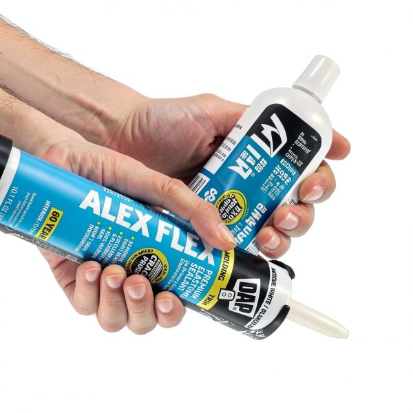 DAP Alex Flex Caulk Siliconized Acrylic Paintable Waterproof-6