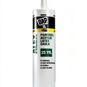 DAP Clear Silicone Caulk Waterproof Paintable 25 Year-0