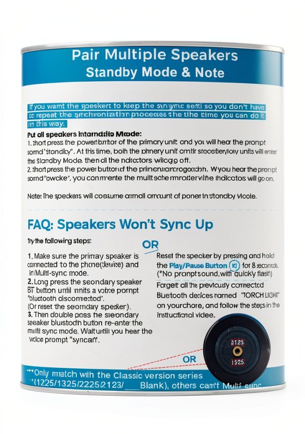 Outdoor Bluetooth Speaker QUEQIMU Waterproof-10