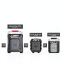 Monster Rockin' Roller Bluetooth Speaker Black 200W Waterproof-7