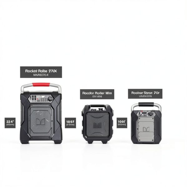 Monster Rockin' Roller Bluetooth Speaker Black 200W Waterproof-7