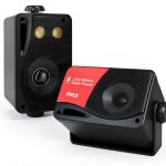 PLMR24B Outdoor Waterproof Wall-Mount Speaker 200W ABS Black-0