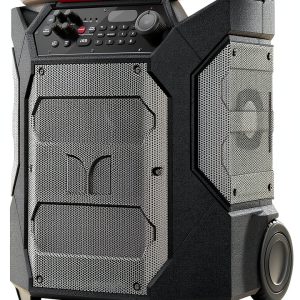 Monster Rockin' Roller Bluetooth Speaker Black 200W Waterproof-0