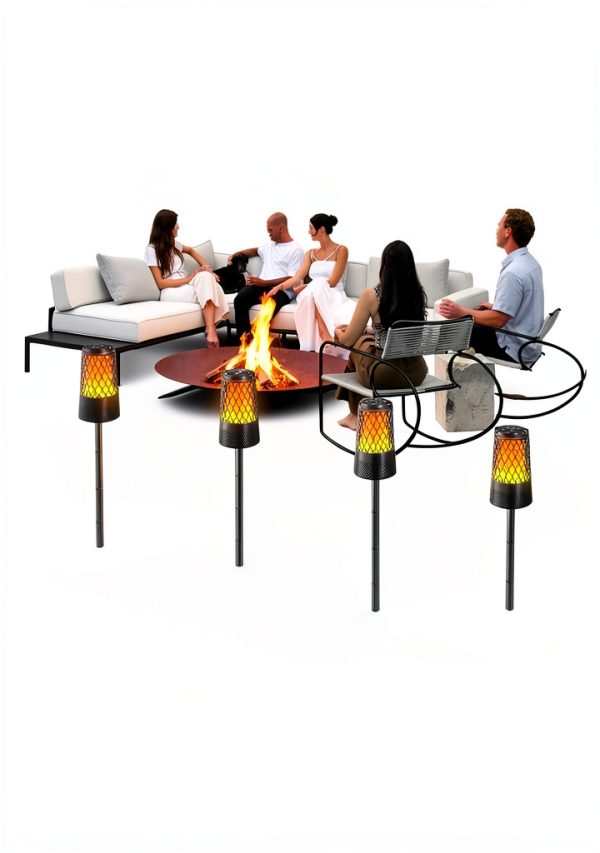 FlameSound SY126 Bluetooth Outdoor LED Speaker 10W 3D Surround-3