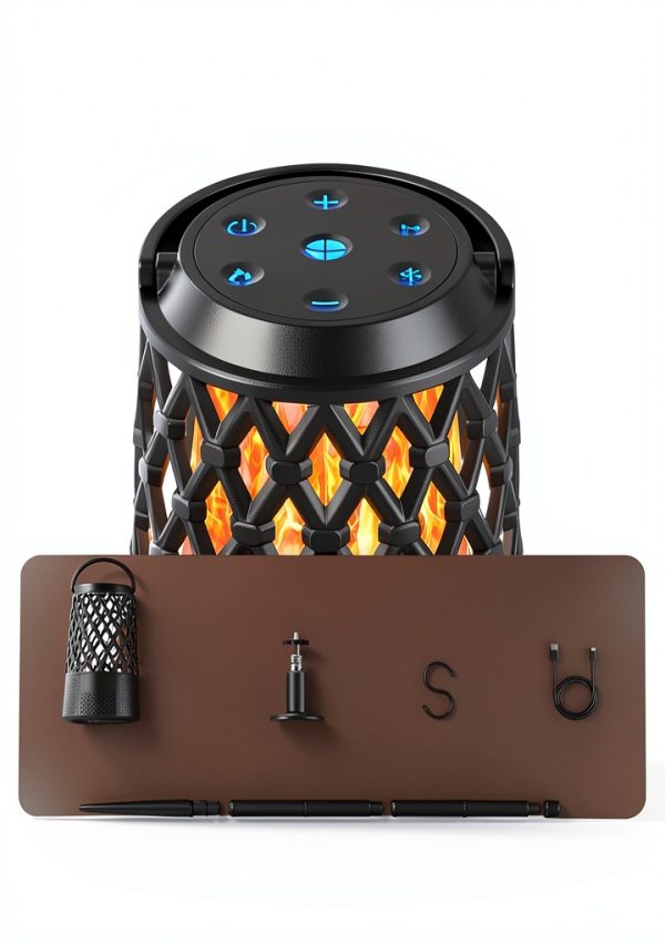 FlameSound SY126 Bluetooth Outdoor LED Speaker 10W 3D Surround-7
