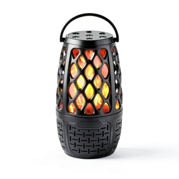 Ulinkbee Outdoor Bluetooth Speakers 4 Pack 10W LED Flame Waterproof-1