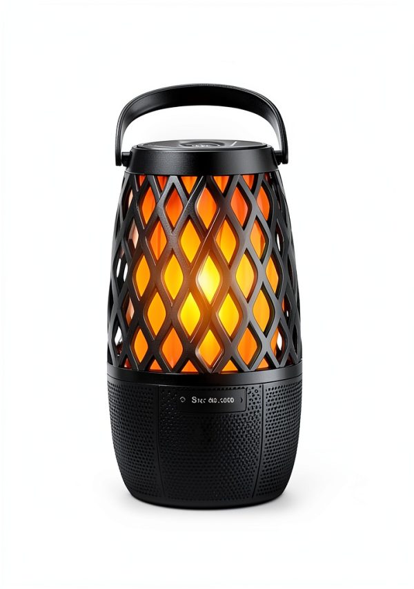 BolaButty Torch Light Bluetooth Speaker 2-Pack Black Waterproof-3