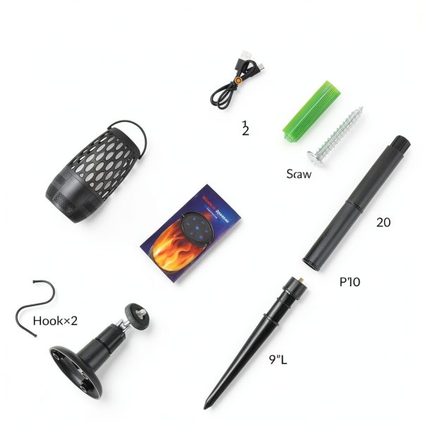 Boopp RED-HOT13 Outdoor Bluetooth Speaker with 7‑Mode 360° Light Show-7