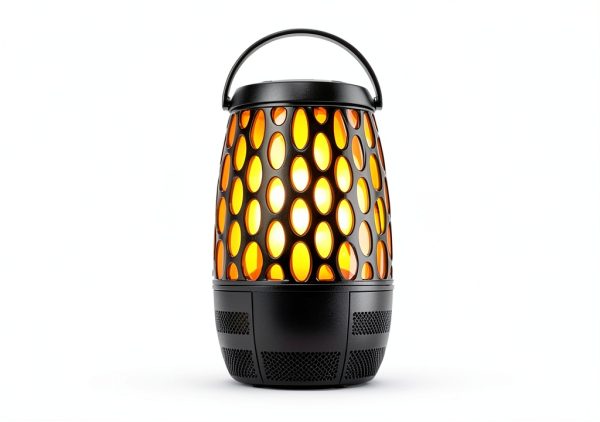 Boopp RED-HOT13 Outdoor Bluetooth Speaker with 7‑Mode 360° Light Show-2