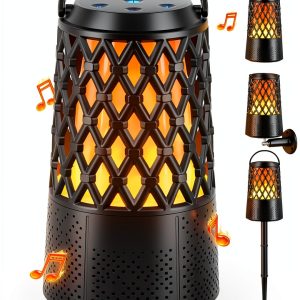 FlameSound SY126 Bluetooth Outdoor LED Speaker 10W 3D Surround-0