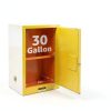 30 Gallon Flammable Storage Cabinet 23 x 18 x 35in, Galvanized Steel Flammable Liquid Storage Cabinet, Adjustable Shelves, Yellow-6