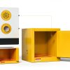 Flammable Storage Cabinet BUTISOW 4 Gal Steel Lockable Double‑Wall-5