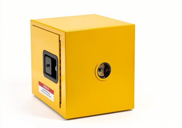 Flammable Cabinet 13x13x13 Galvanized Steel Mini Storage by VoTwoofv-5
