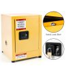 Galvanized Steel Safety Cabinet MERXENG 17x17x18 FireResist Leakproof-4