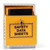 SDS Binder Storage Cabinet, Locking Cabinet for Safety Data Sheets-2