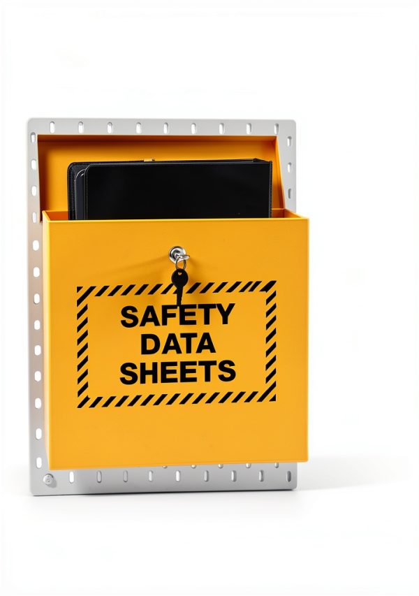 SDS Binder Storage Cabinet, Locking Cabinet for Safety Data Sheets-2