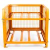 Propane Tank Storage Cabinet Sidasu Yellow Heavy-Duty Floor-Mount 31in-3