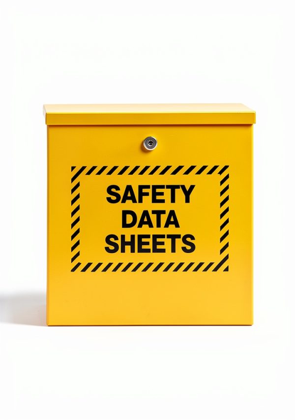 SDS Binder Storage Cabinet, Locking Cabinet for Safety Data Sheets-1