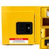 Flammable Cabinet 13x13x13 Galvanized Steel Mini Storage by VoTwoofv-4