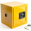 7.5L Fireproof Chemical Safety Cabinet, Flammable Liquid Storage Box Industrial Hazardous Goods Locker Explosion-Resistant Steel Container for Lab Factory Hospital Workshop-2
