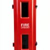 VICTORY Fire Extinguisher Cabinet Plastic Fire Extinguisher Box Red Cabinet for 10lb 20lb Extinguisher Wall Mount-1