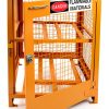 Propane Tank Storage Cabinet Sidasu Yellow Heavy-Duty Floor-Mount 31in-4