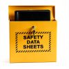 SDS Binder Storage Cabinet, Locking Cabinet for Safety Data Sheets-4