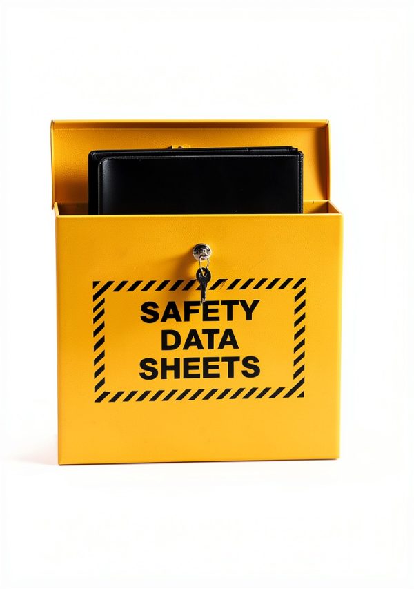 SDS Binder Storage Cabinet, Locking Cabinet for Safety Data Sheets-4