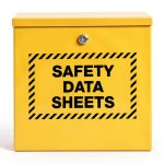 SDS Binder Storage Cabinet, Locking Cabinet for Safety Data Sheets-0