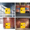 Flammable Storage Cabinet BUTISOW 4 Gal Steel Lockable Double‑Wall-7