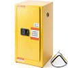 Flammable Cabinet VEVOR 16 Gal Cold Rolled Steel Adjustable Shelves-0
