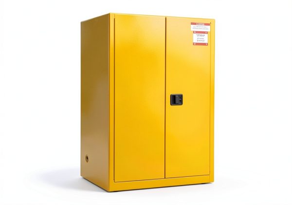 Flammable Safety Cabinet PeakPursuit 60 Gallon Yellow Double-Wall-7