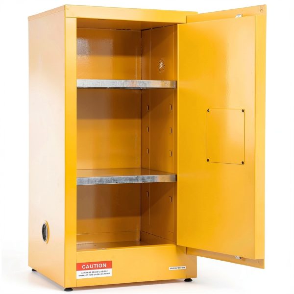 Flammable Cabinet VEVOR 16 Gal Cold Rolled Steel Adjustable Shelves-11