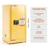 Flammable Cabinet VEVOR 16 Gal Cold Rolled Steel Adjustable Shelves-2